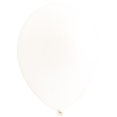 Надувные шары Пастель экстра 14", 50 шт, White