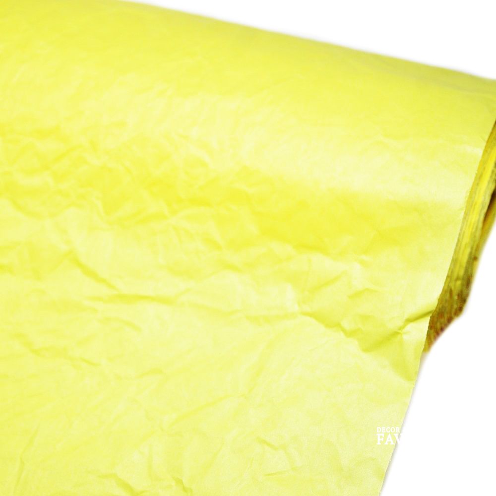 Бумага Эколюкс жатая 5 ярдов, желтый Бумага Эколюкс жатая 5 ярдов, желтый