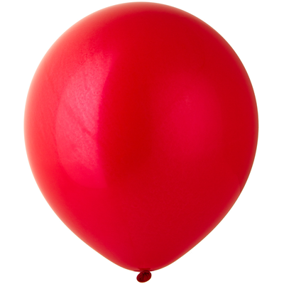 Надувные шары Пастель Red 18", 10 шт