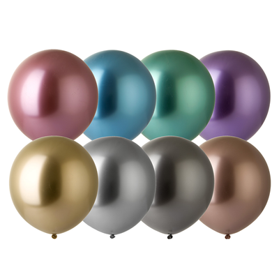 Надувные шары Хром Shiny ассорти 48 см, 1 шт