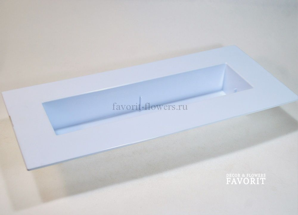 Икебана белая 390 х 170 мм Икебана белая 390 х 170 мм