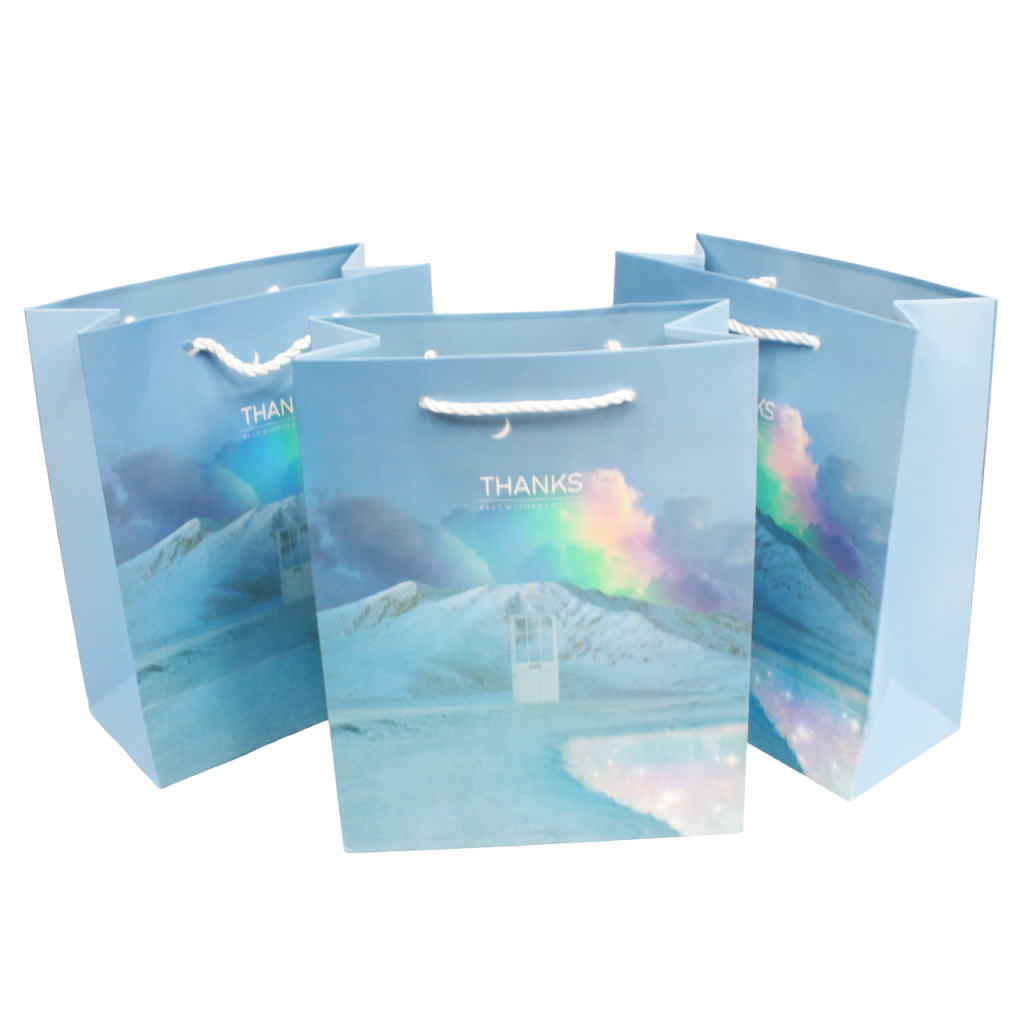 Сумка бумажная 33 х 25 х 12 см, Thanks, 12 шт, Z23-4 Сумка бумажная 33 х 25 х 12 см, Thanks, 12 шт, Z23-4