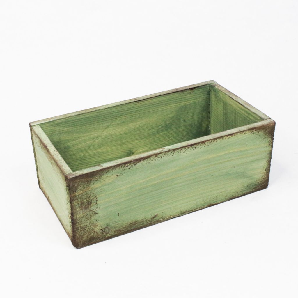 Ящик деревянный для цветов и подарков 25 х 13,5 х 9 см, в ассортименте