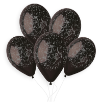 Надувные шары Мрамор 14", 25 шт - вид 4 миниатюра
