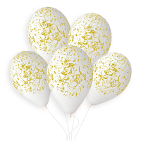 Надувные шары Мрамор 14", 25 шт - вид 1 миниатюра
