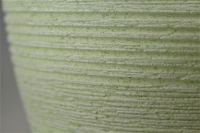 Набор горшков для цветов Халва светло-зеленый крокус 3 шт, керамика - вид 1 миниатюра