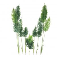 Пальма Робелини ветки искусственные h160 см, 22 шт, W85-3 - вид 1 миниатюра