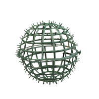 Решетка основа Шар, d15 см, пластик, зеленый, Z10-1 - вид 1 миниатюра