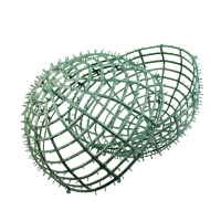 Решетка основа Шар, d20 см, пластик, зеленый, Z10-2 - вид 1 миниатюра