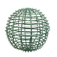 Решетка основа Шар, d20 см, пластик, зеленый, Z10-2 - вид 1 миниатюра