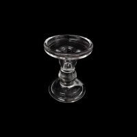 Подсвечник стеклянный d11(2.5) х h8 см, FA31-26 Подсвечник стеклянный d11(2.5) х h8 см, FA31-26