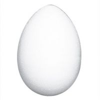 Яйцо из пенопласта объемное, h7 см - вид 1 миниатюра