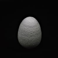 Яйцо объемное из пенопласта, h12 см - вид 1 миниатюра