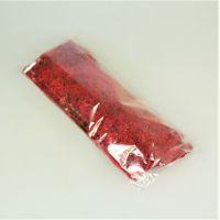 Мох стабилизированный в пакете 100 гр, красный - вид 2 миниатюра
