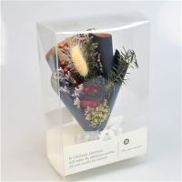 Букет декоративный из сухоцветов и стабилизированных цветов 16 см, Z14-4 - вид 11 миниатюра