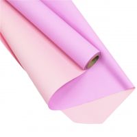 Пленка в рулоне матовая 58 см х 10 м, лиловый/розовый, Z11-2А - вид 1 миниатюра