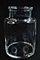 Ваза стеклянная Кассандра-2, h26,5 х d19 см, 2695 - вид 1 миниатюра