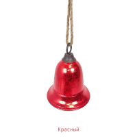Украшение новогоднее Колокольчик на подвесе h20 х d15 см, металл, FA42-50 - вид 2 миниатюра