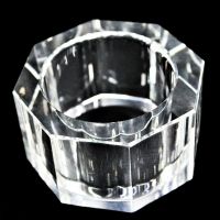 Кольцо для салфеток d4,5 x h3,5 см, стекло, W117-1 - вид 1 миниатюра