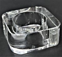 Кольцо для салфеток d4,5 x h2,5 см, стекло, W117-2 - вид 1 миниатюра