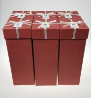 Набор коробок с бантом микс, 6 шт, М64-28 - вид 1 миниатюра