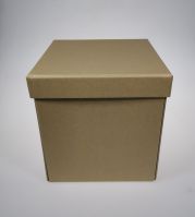 Коробка квадрат Фото Сюрприз, крафт, М75-4 - вид 2 миниатюра