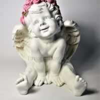 Ангелы из полистоуна декор 24 см, № 15 - вид 1 миниатюра