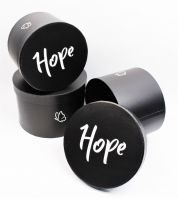 Коробка цилиндр Hope, набор из 3 шт, черный, Z3-1 - вид 1 миниатюра