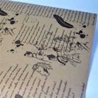Бумага Крафт с рисунком 10 м - вид 6 миниатюра