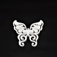 Бабочка радужная из пенопласта 20 см - вид 1 миниатюра