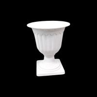 Вазон пластиковый Антик h30 см, белый, FA30-29 Вазон пластиковый Антик h30 см, белый, FA30-29