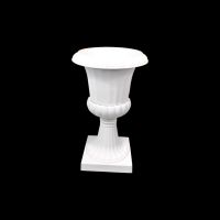 Вазон пластиковый Антик h52 см, белый, FA30-25 Вазон пластиковый Антик h52 см, белый, FA30-25