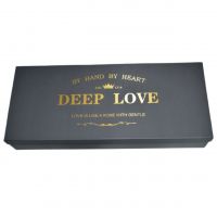Коробка прямоугольная DEEP LOVE ПРЕМИУМ, графит, W13-10 - вид 1 миниатюра