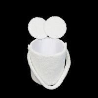 Коробка цилиндр со вставкой Меховые ушки, h18.5 x d17 см, ПРЕМИУМ, Z39-39 - вид 1 миниатюра