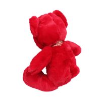 Мягкая игрушка медведь Валентин, 34 см, красный, W107-4 - вид 1 миниатюра