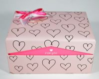 Коробка прямоугольная с откидной крышкой For you, набор из 3 шт, розовый, W90-3 - вид 1 миниатюра
