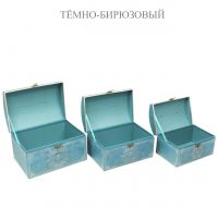 Коробка сундук Ретро, набор из 3 шт, FA3-27 - вид 3 миниатюра