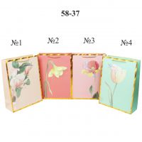 Сумка бумажная 42 х 31 х 12 см, Цветочная коллекция, 12 шт, Z58 - вид 5 миниатюра