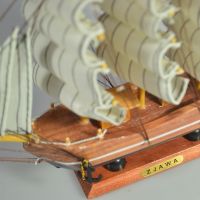Корабль с парусами, h22 см х 23 см, W96-21 - вид 6 миниатюра