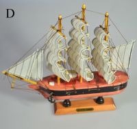 Корабль с парусами, h22 см х 23 см, W96-21 - вид 9 миниатюра