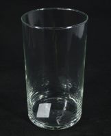 Ваза стеклянная Трубка h20 х d20 см, 2295 - вид 1 миниатюра