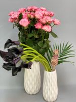 Flowers Set "Romance" кустовая роза, каллы, ананас декоративный - вид 1 миниатюра
