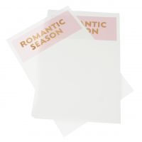 Пленка в листах Romantic season 30 х 45 см, 10 шт, белый/розовый, FA7-41 Пленка в листах Romantic season 30 х 45 см, 10 шт, белый/розовый, FA7-41