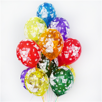 Надувные шары Корги 14", 25 шт, шелкография Надувные шары Корги 14", 25 шт, шелкография