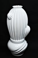Ваза Кактус h33 см, керамика - вид 4 миниатюра