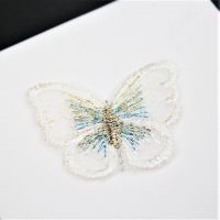 Набор открыток Бабочка, 7 х 10,5 см, 32 шт, белый, W97-27 - вид 6 миниатюра