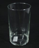 Ваза стеклянная Трубка h15 х d10.7 см, 2021 - вид 1 миниатюра