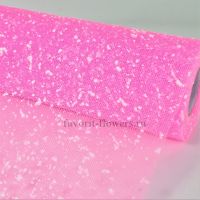 Сетка-снег розовая - вид 1 миниатюра