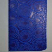 Фетр ламинированный 60 см х 60 см синий - вид 3 миниатюра