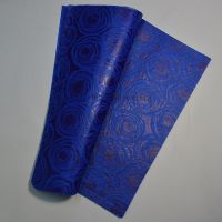Фетр ламинированный 60 см х 60 см синий - вид 1 миниатюра